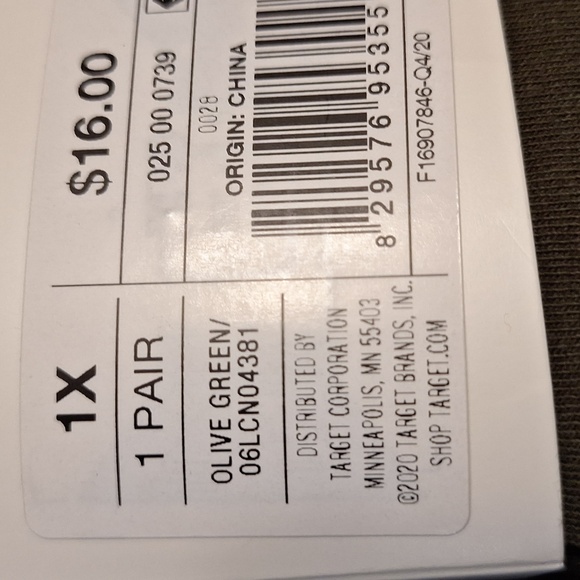 NEW!!  A NEW DAY CAPRI LEGGINGS. - Picture 4 of 5